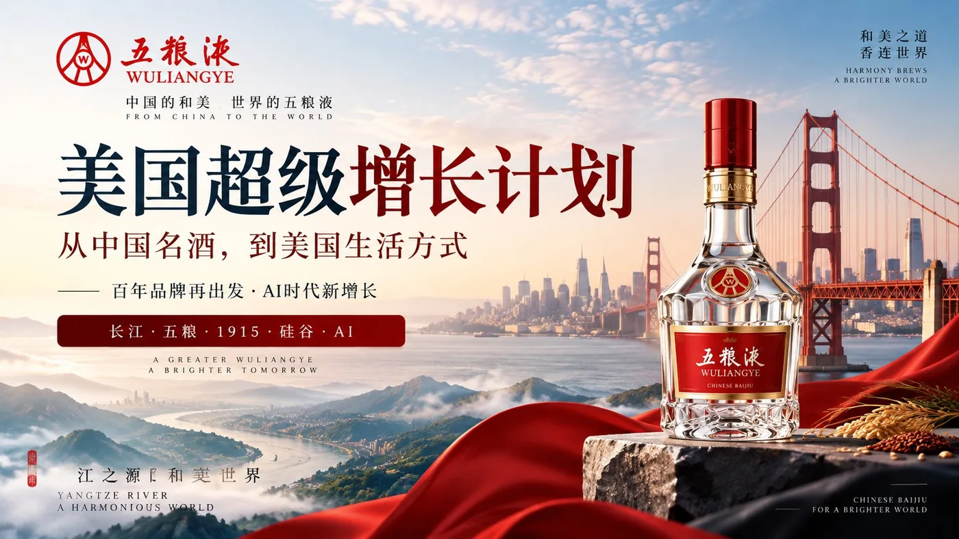 Wuliangye U.S. growth poster